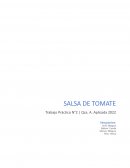 Determiancion de Acidez en Salsa de tomate