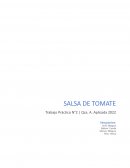 Determiancion de Acidez en Salsa de tomate