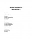 Ensayo de brazo mecanico