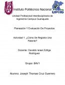 Como registrar una patente
