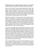 Ensayo economía nacional