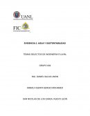 Agua y sustentabilidad Temas selectos de ingenieria fluvial