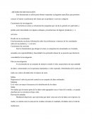 Metodo de recoleccion