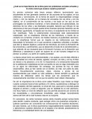 Cuál es la importancia de la ética para los problemas sociales actuales y la crisis moral que acaece nuestra juventud?