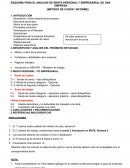 ESQUEMA PARA EL ANÁLISIS DE RENTA PERSONAL Y EMPRESARIAL DE UNA EMPRESA