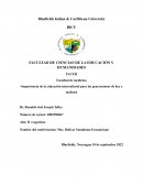 Importancia de la educación intercultural para las generaciones de hoy y mañana