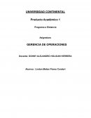 Pa1 gerencia operaciones
