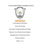 Teoría del Estado Funciones Fundamentales del Estado