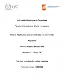 Habilidades para la creatividad y la innovación