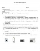 EVALUACION TECNOLOGIA 3° año