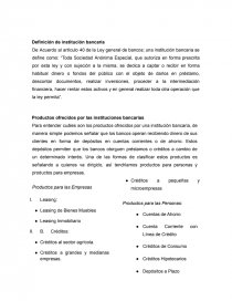 Tratamientos Contables en Entidades Bancarias. Página 4