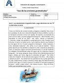 Uso de las unciones gramaticales