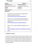 Evidencia 1 Administración de Operaciones