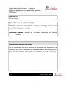 DERECHO COMERCIAL Y LABORAL – EVALUACIÓN SUMATIVA INFORME