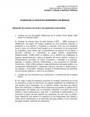 ETAPAS DE LA POLÍTICA ECONÓMICA EN MÉXICO