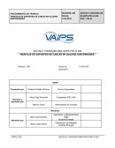 PROCEDIMIENTO DE TRABAJO “MONTAJE DE SOPORTES DE CABLES EN GALERIA SUBTERRANEA”