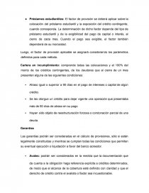 Tratamientos Contables en Entidades Bancarias. Página 12