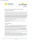 Uber y la economía compartida: mercado global Expansión y Recepción