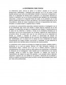LA ENFERMERÍA COMO CIENCIA