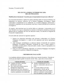 ANEXO PROCESOS REFLEXIVOS. Página 1