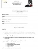 EVALUACION DE CATEGORIA OPERACIÓN DE PALA BOBCAT