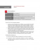 Actividad creada en el Blackboard