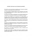 Actividad 6. ¿Qué hacen en pro del desarrollo sustentable?