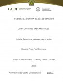 Ensayo: Como estudiar y como argumentar un caso