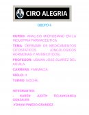 DERRAME DE MEDICAMENTOS CITOSTATICOS (ONCOLOGICOS HORMONAS Y ANTIBIOTICOS)