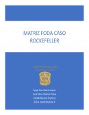 Analisis FODA Rockefeller
