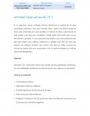 Actividad:¿Qué son las AA. CC.?