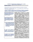 CONTROL DE CAPACITACION Y DESARROLLO