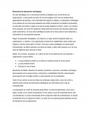 Elementos de planeacion estrategica