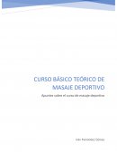 Apuntes sobre masaje deportivo