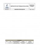 INSTRUCTIVO DE TRABAJO EN ALTURA