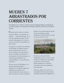 Noticia. Mueren 7 arrastrados por corrientes