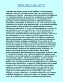 Resumen de Steve Jobs y Bill Gates