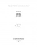 PROPUESTA PRESTACIÓN DE SERVICIOS ARCHIVÍSTICOS