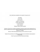 Guion teatral para la adaptación de la leyenda “la bruja del morro”