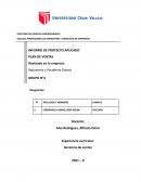 PLAN DE VENTAS Realizado en la empresa: Repostería y Pastelería Éxtasis