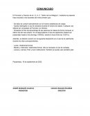 COMUNICADO DOCENTES