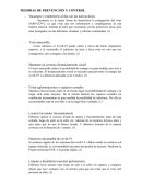MEDIDAS DE PREVENCIÓN Y CONTROL COVID 19