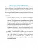 Modelo de creencias sobre la salud