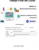 Diseñar un Programa de Mantenimiento Preventivo