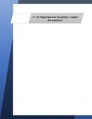 Importancia de la logística y cadena del suministro