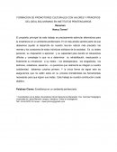 FORMACION DE PROMOTORES CULTURALES CON VALORES Y PRINCIPIOS DEL IDEAL BOLIVARIANO EN INSTITUTOS PENITENCIARIOS