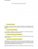 Canal de distribucion