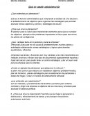 Guia de estudio administración ¿Que entiendes por planeacion?