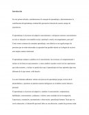 El aprendizaje es un cambio en el comportamiento que resulta de la práctica