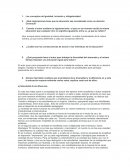 Los conceptos de Igualdad, inclusión y obligatoriedad